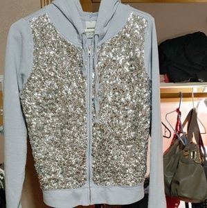 VS PINK sparkly hoodie